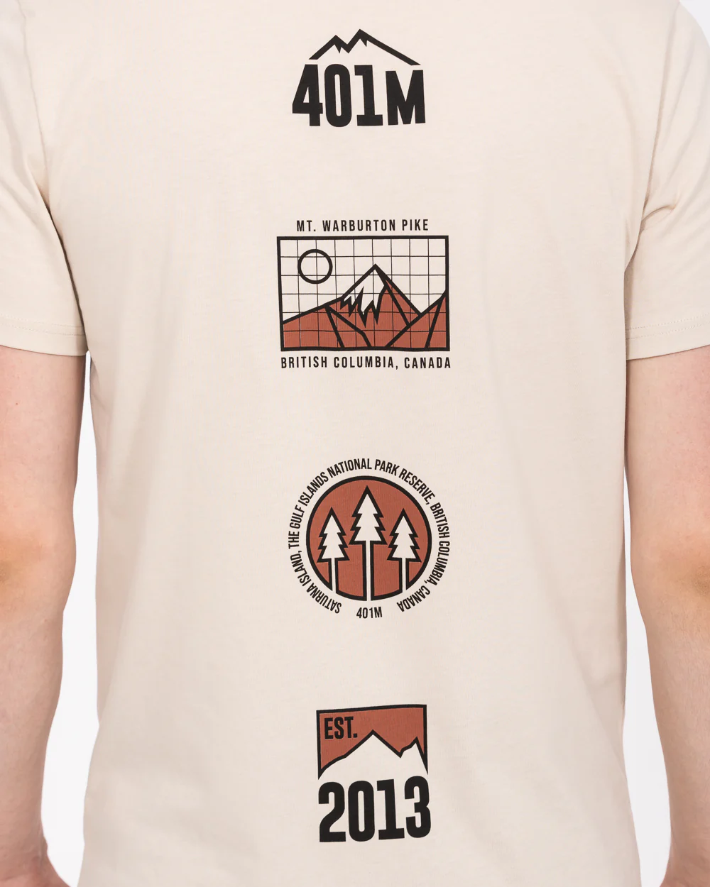2t Lachlan Tall T-Shirt (ecru) - Image 3