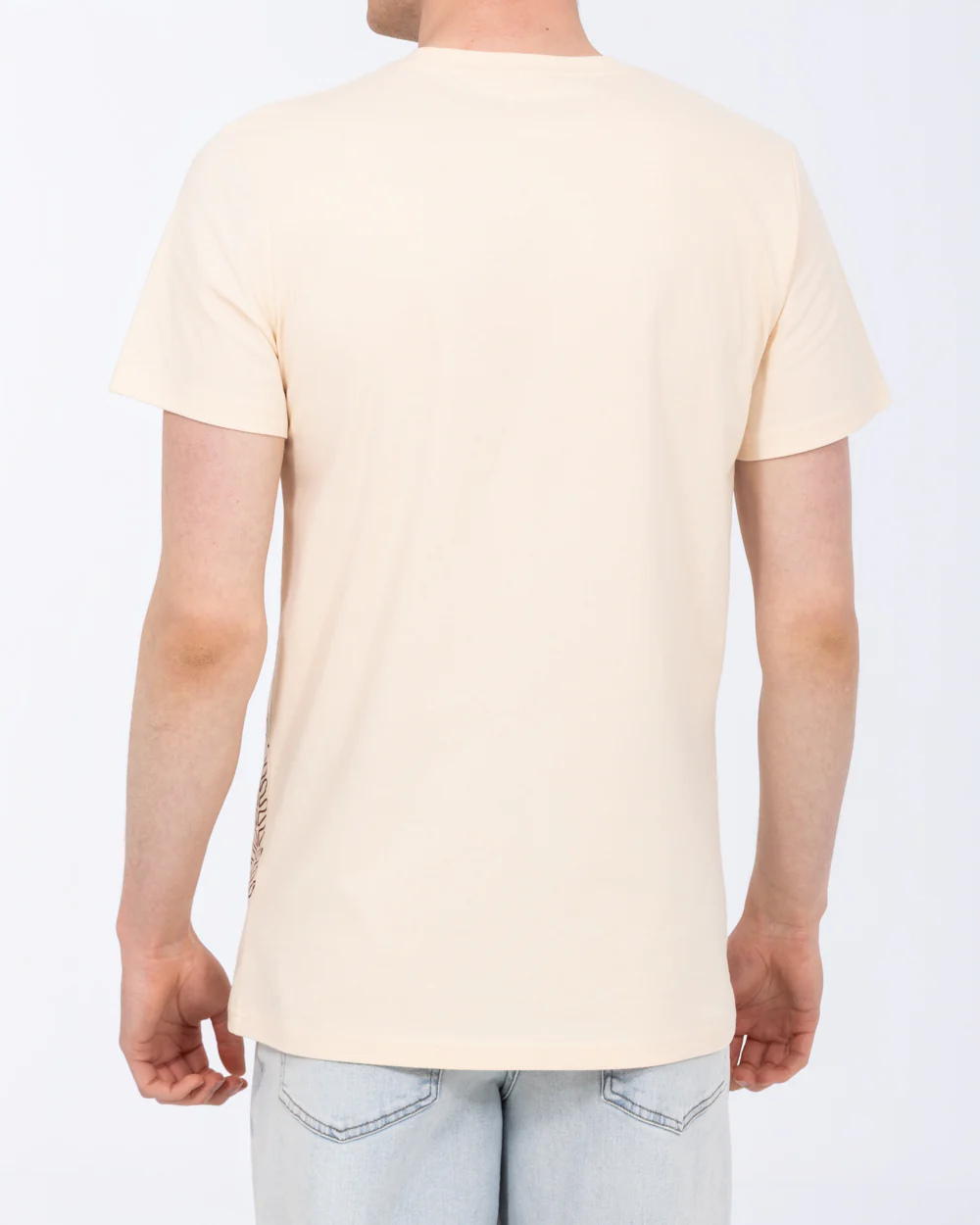2t Lachlan Tall T-Shirt (printed ecru) - Image 2