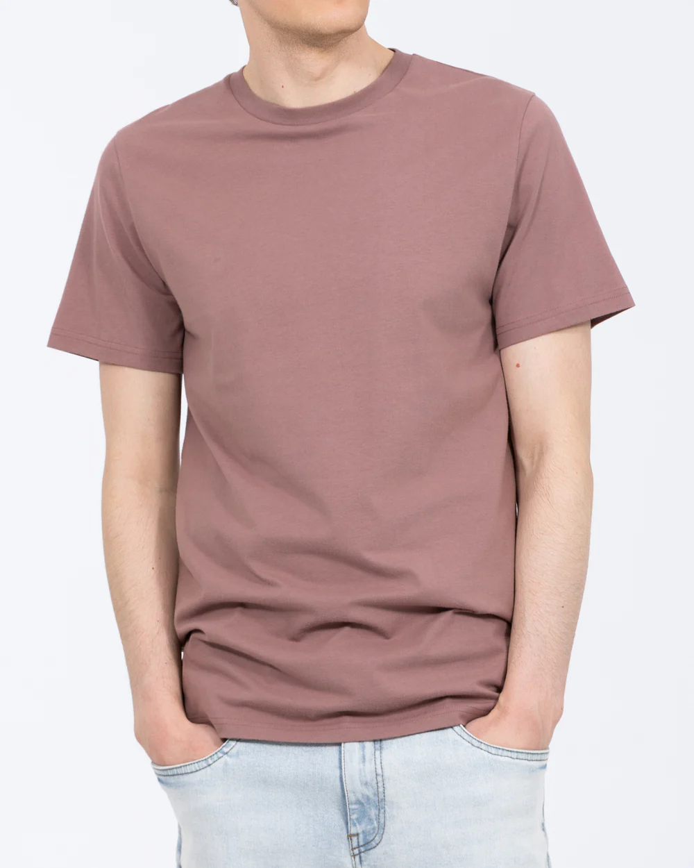 2t Lenny Tall Regular Fit Tall T-Shirt (mauve)