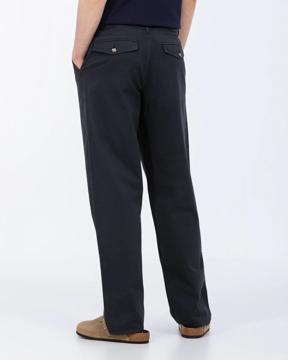 2t Lev Loose Fit Tall Chinos (navy) - Image 2