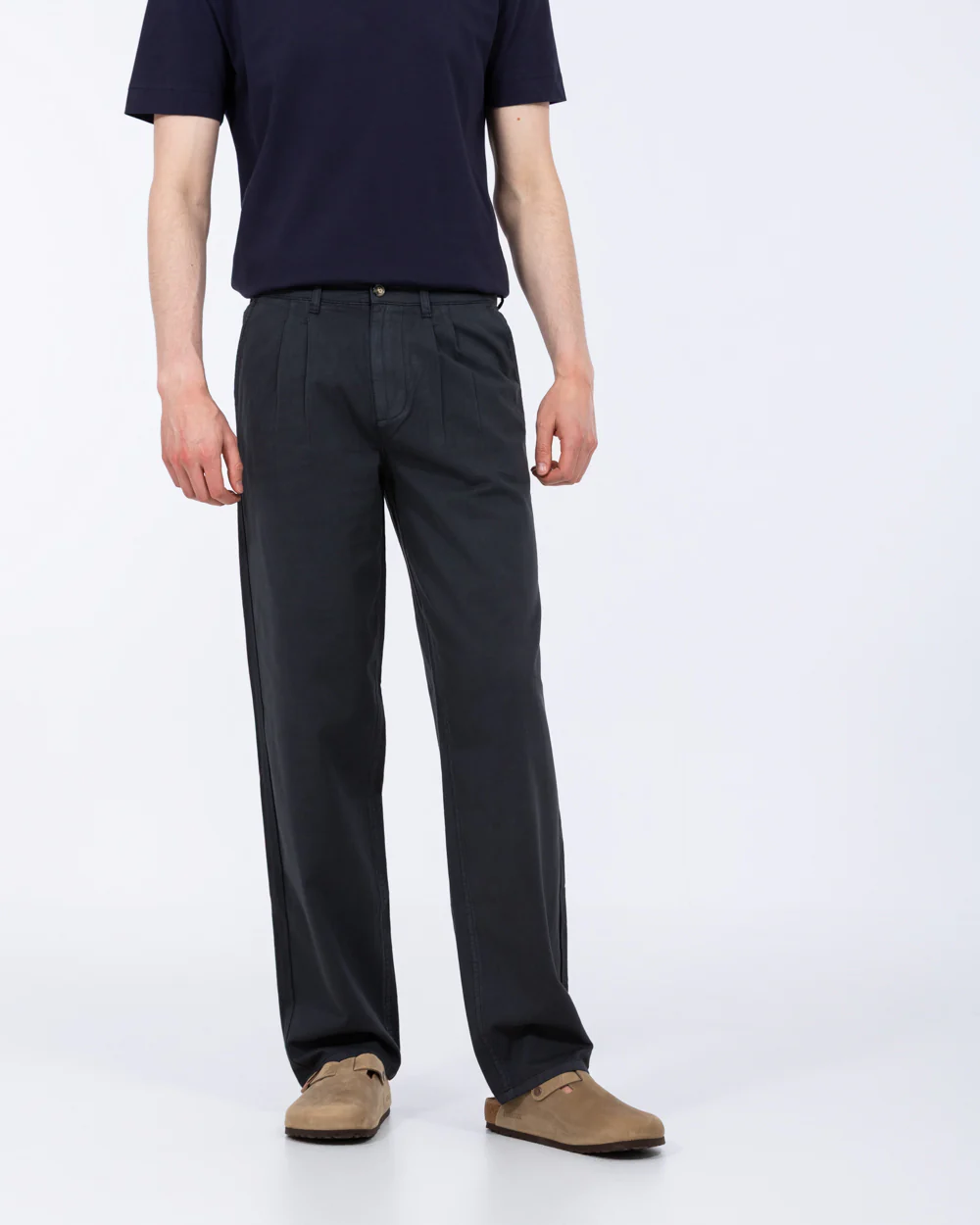 2t Lev Loose Fit Tall Chinos (navy) - Image 5
