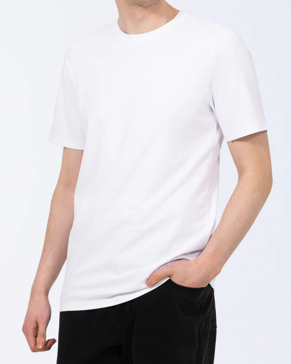 2t Liam Tall Regular Fit T-Shirt (white)