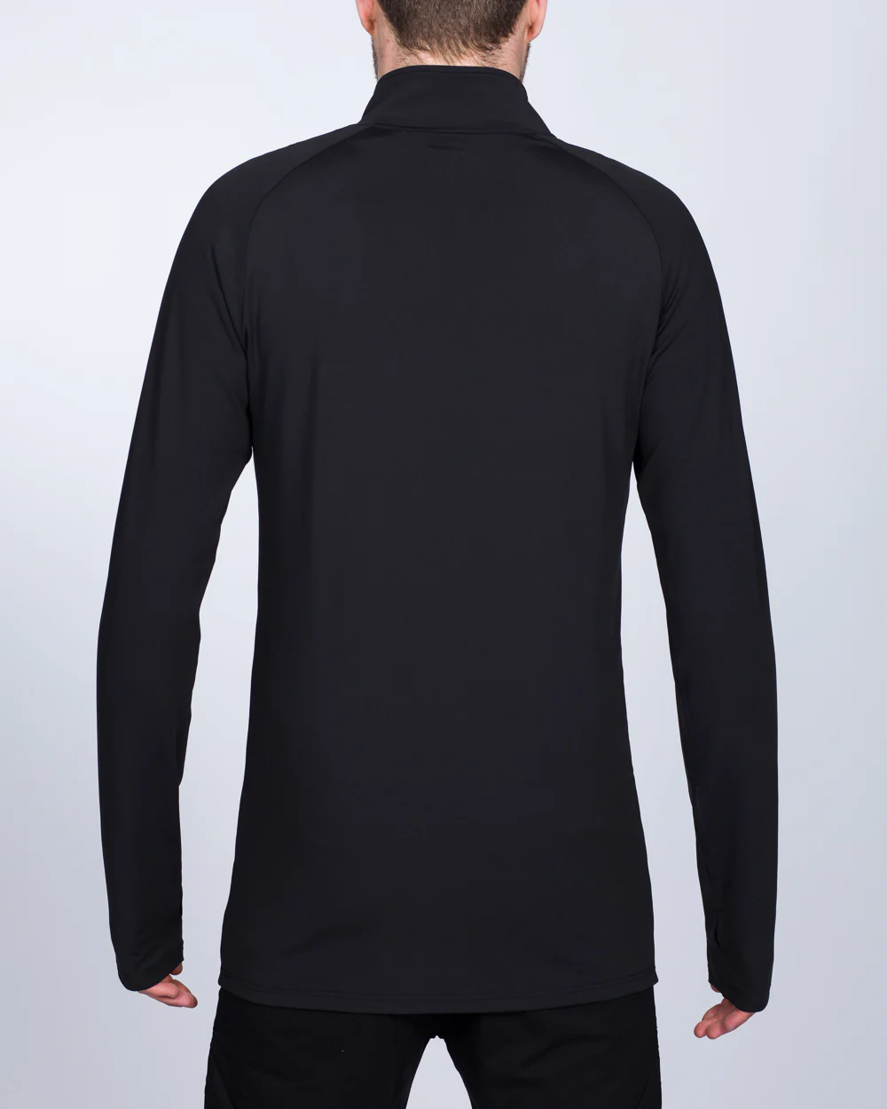 2t Long Sleeve Quarter-Zip Training Top (black) - Image 2