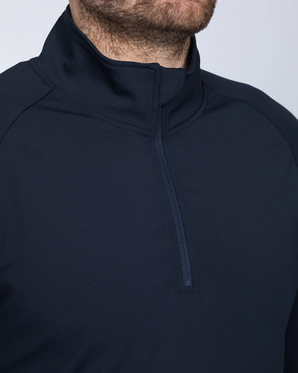2t Long Sleeve Quarter-Zip Training Top (navy) - Image 3