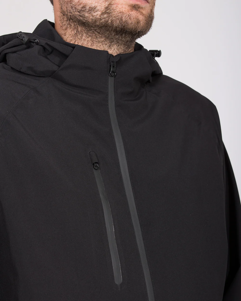 2t Louis Tall Waterproof Jacket (black) - Image 4