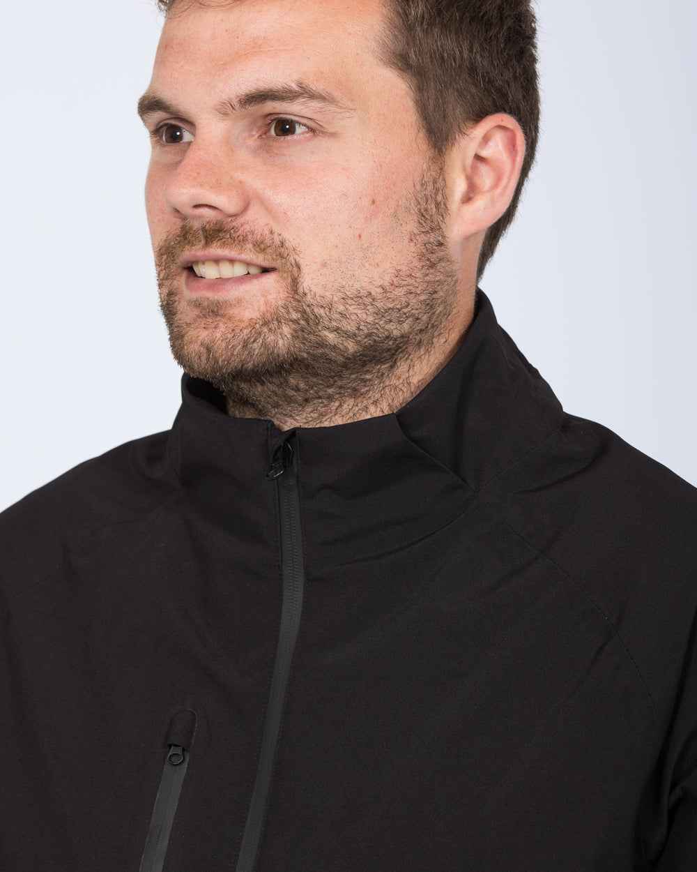 2t Louis Tall Waterproof Jacket (black) - Image 6