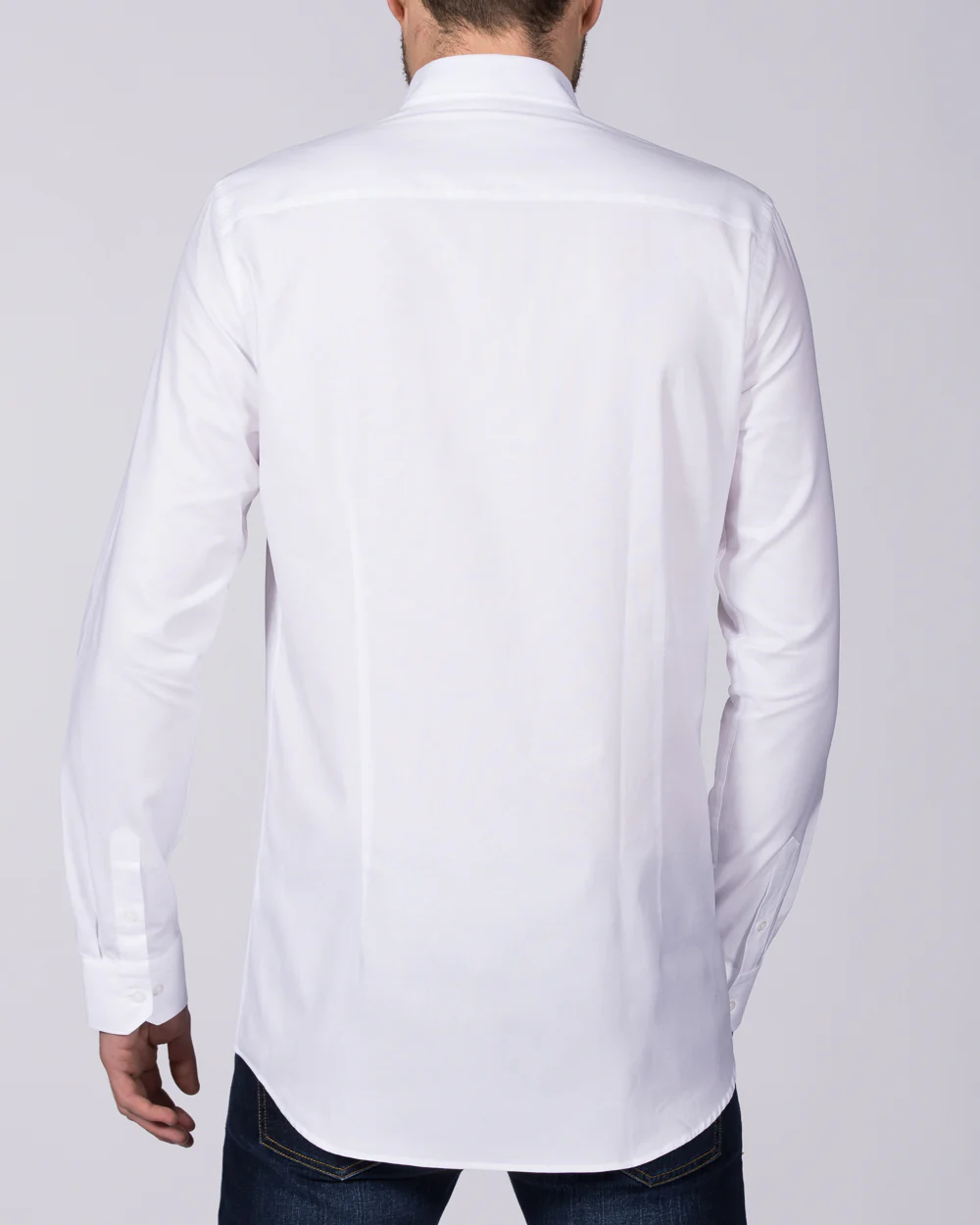 2t Luca Slim Fit Tall Shirt (white) - Image 2