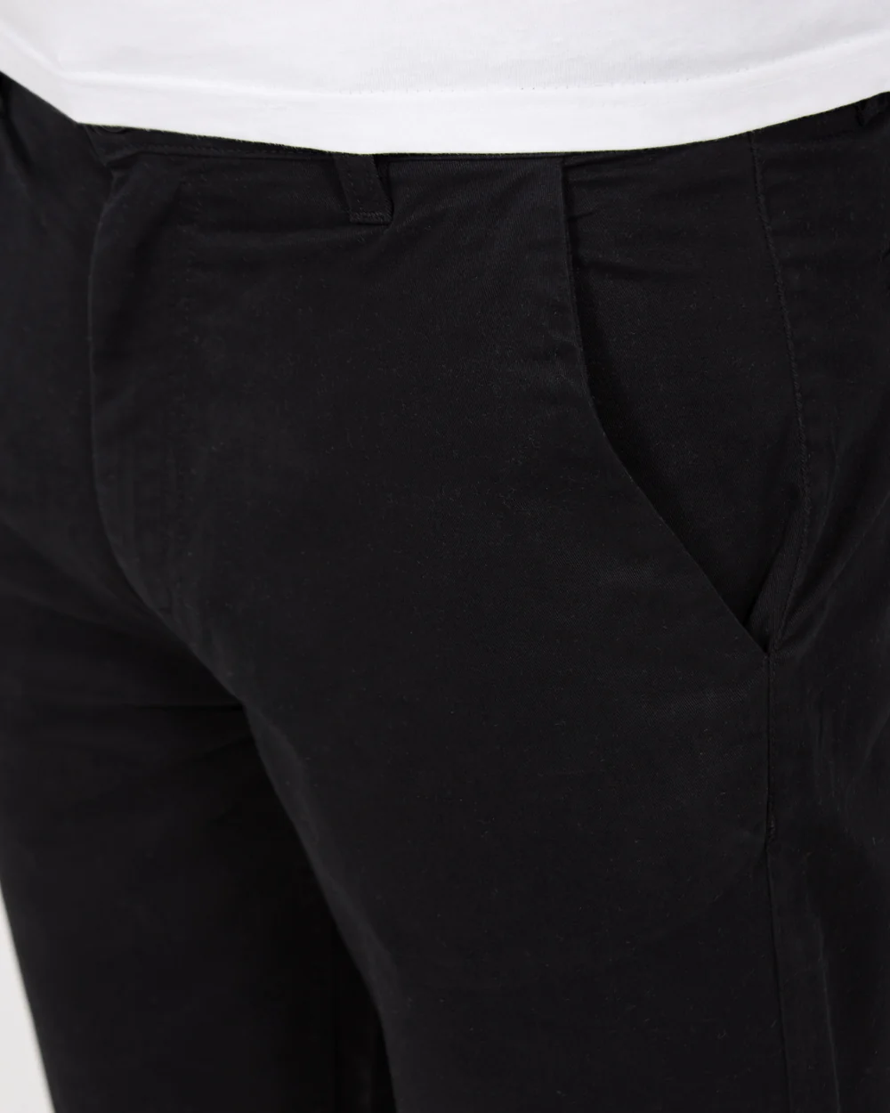 2t Ludvig Slim Fit Tall Chinos (black) - Image 3