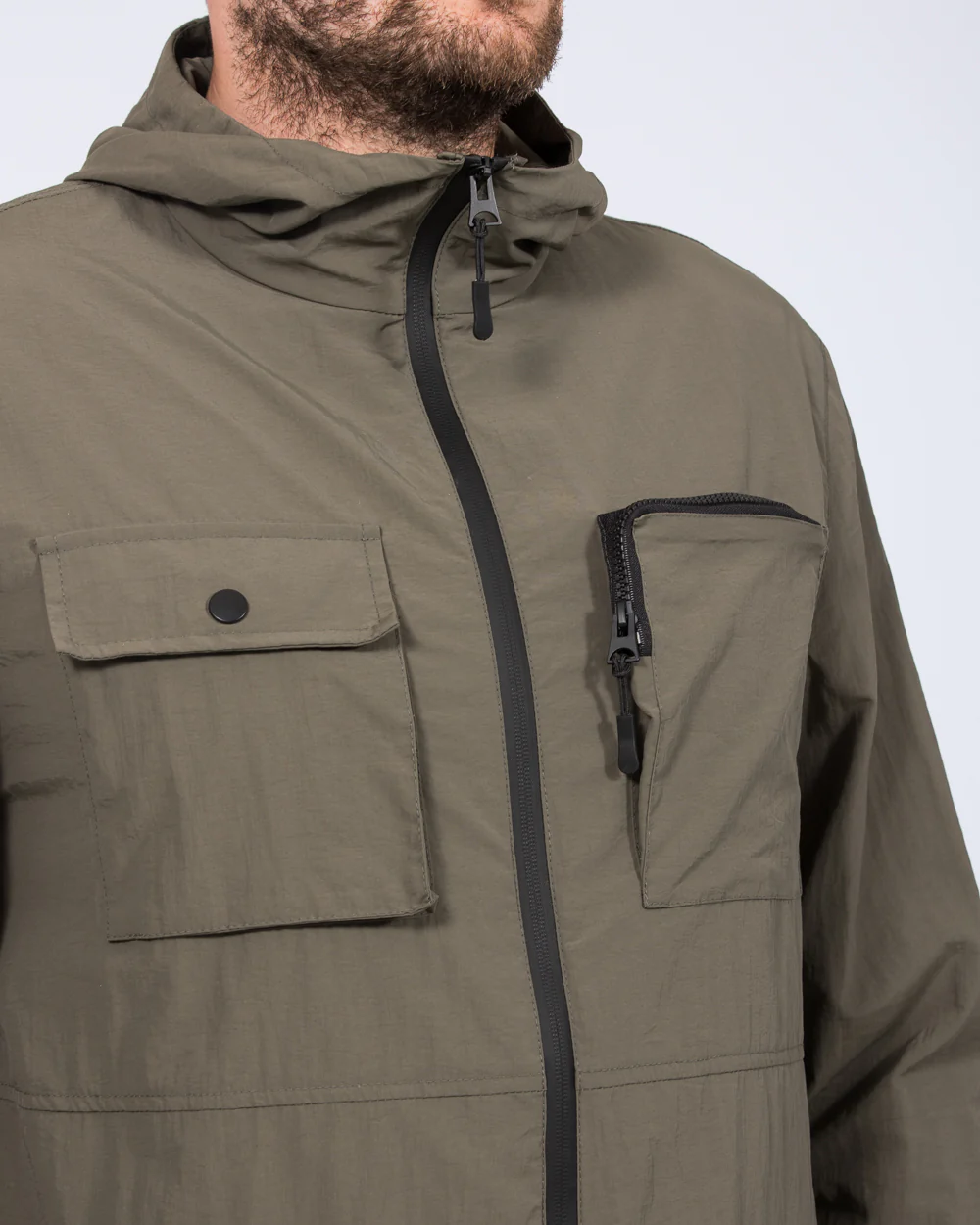 2t Mason Tall Lightweight Jacket (khaki) - Image 4