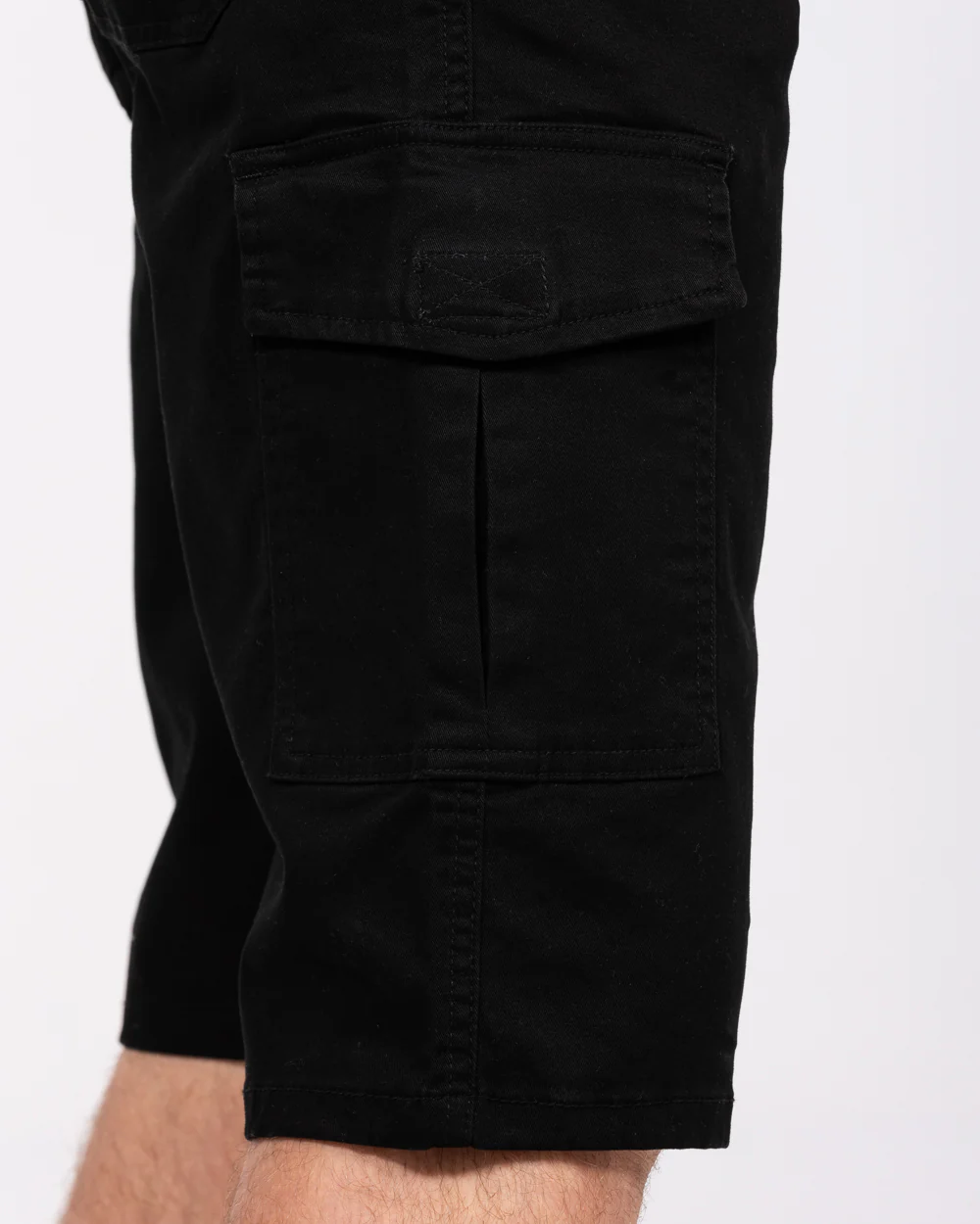 2t Mateo Tall Cargo Shorts (black) - Image 3