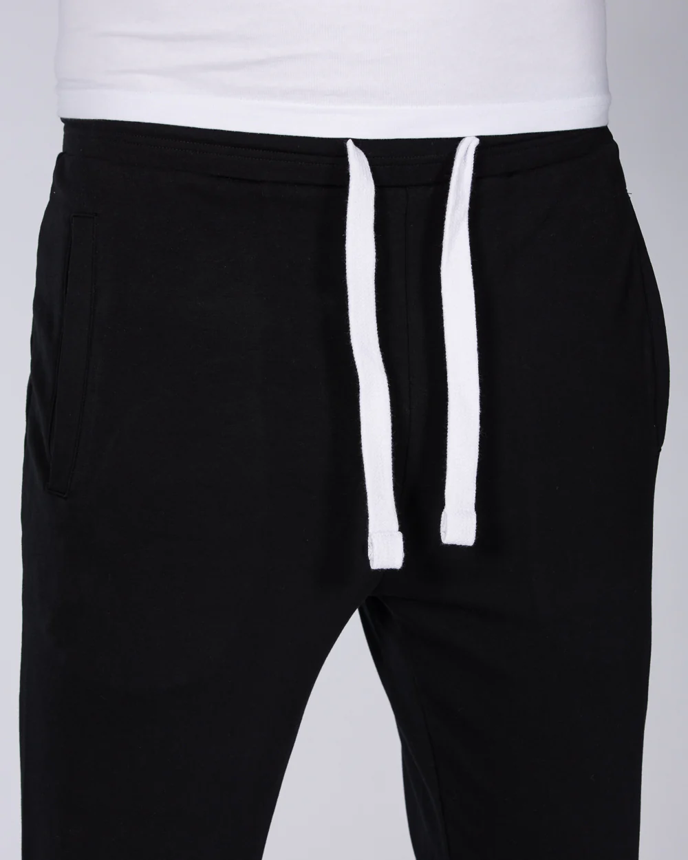 2t Noah Slim Fit Tall Sweat Pants (black) - Image 3
