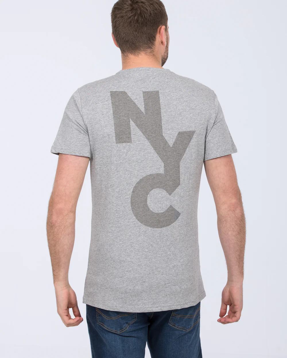 2t NYC Tall T-Shirt (grey) - Image 3