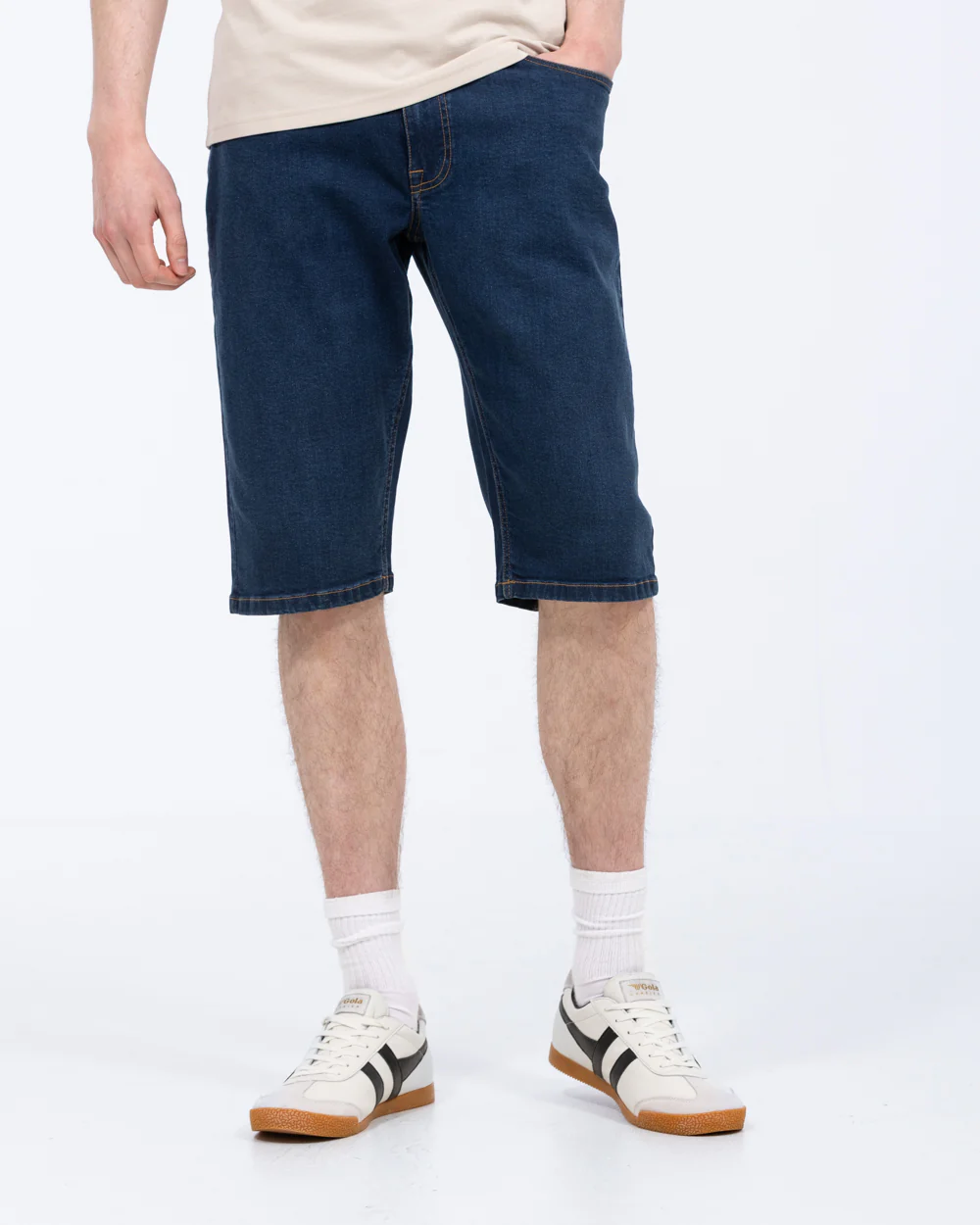 2t Ollie Tall Denim Shorts (rinsed wash) - Image 6