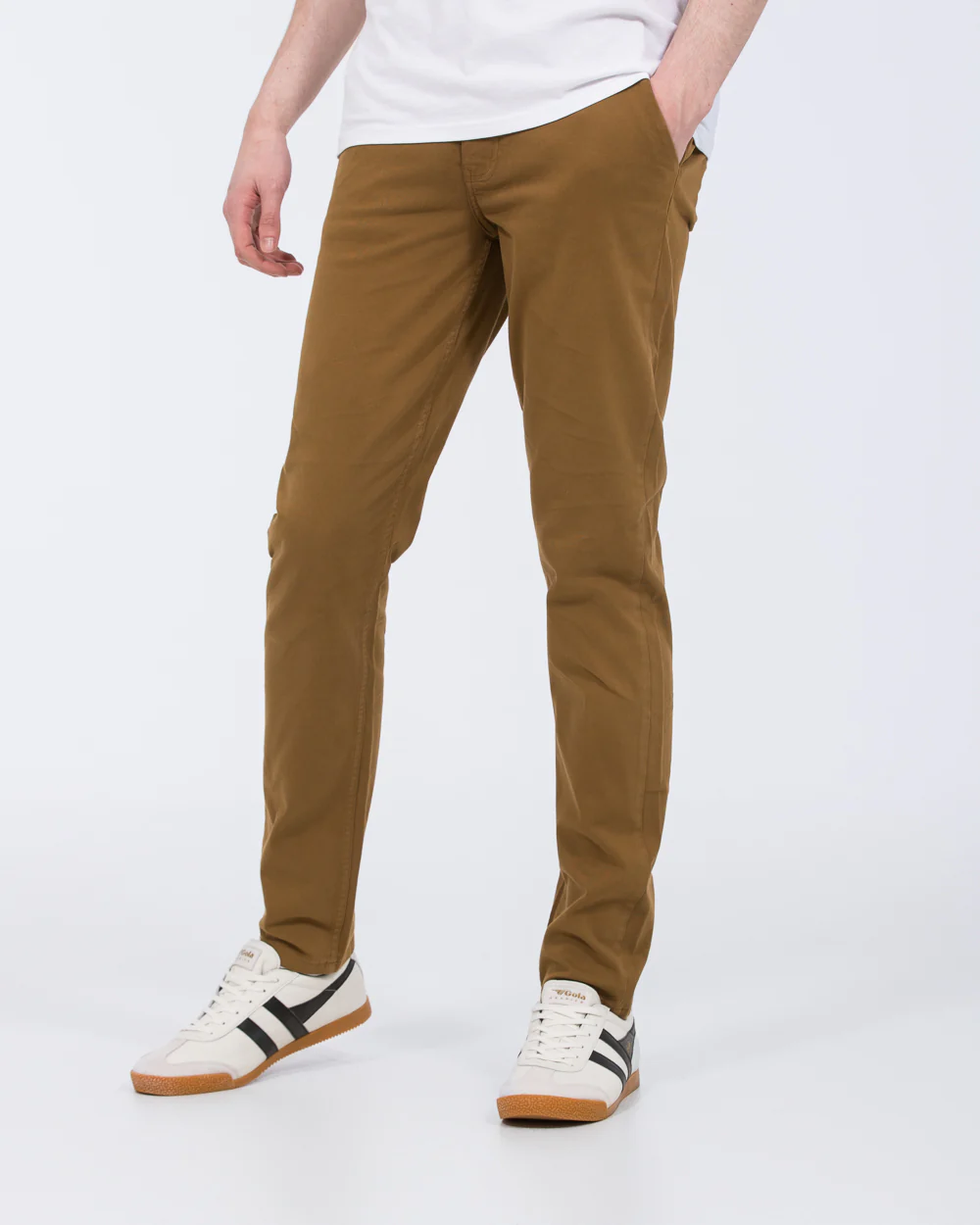 2t Oscar Tall Slim Fit Chinos (toffee)