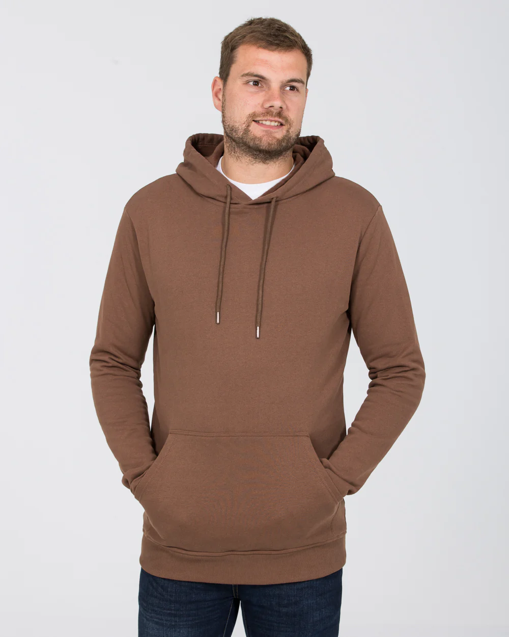 2t Pullover Tall Liam Hoodie (brown) - Image 4