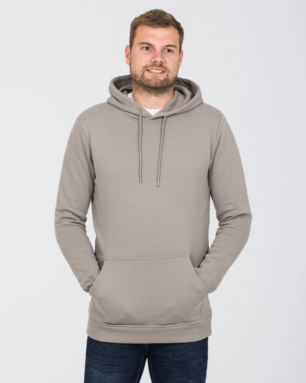 2t Pullover Tall Liam Hoodie (sage grey) - Image 4