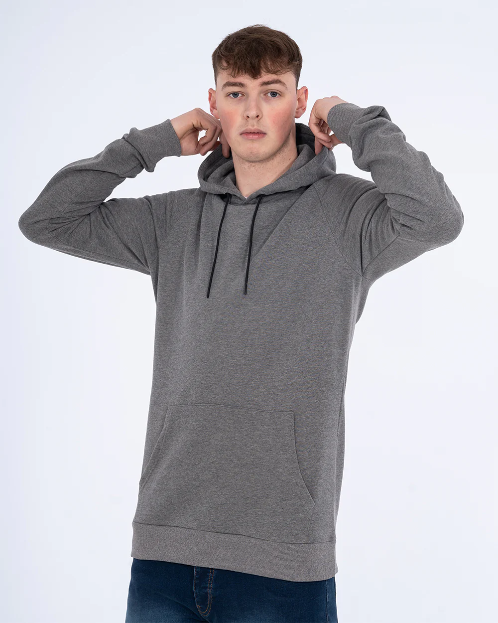 2t Pullover Tall Riley Hoodie (charcoal) - Image 5