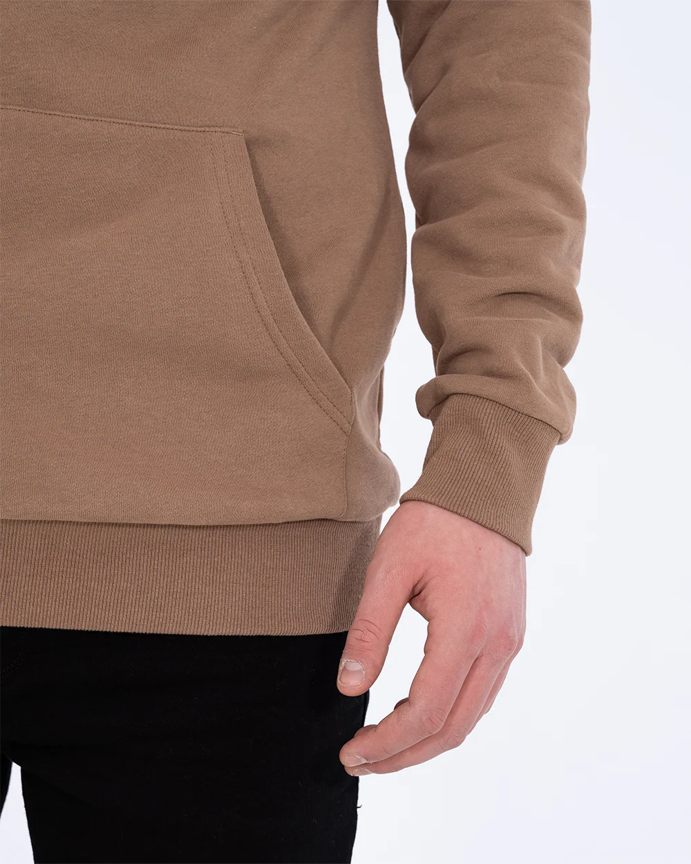 2t Pullover Tall Riley Hoodie (taupe) - Image 4
