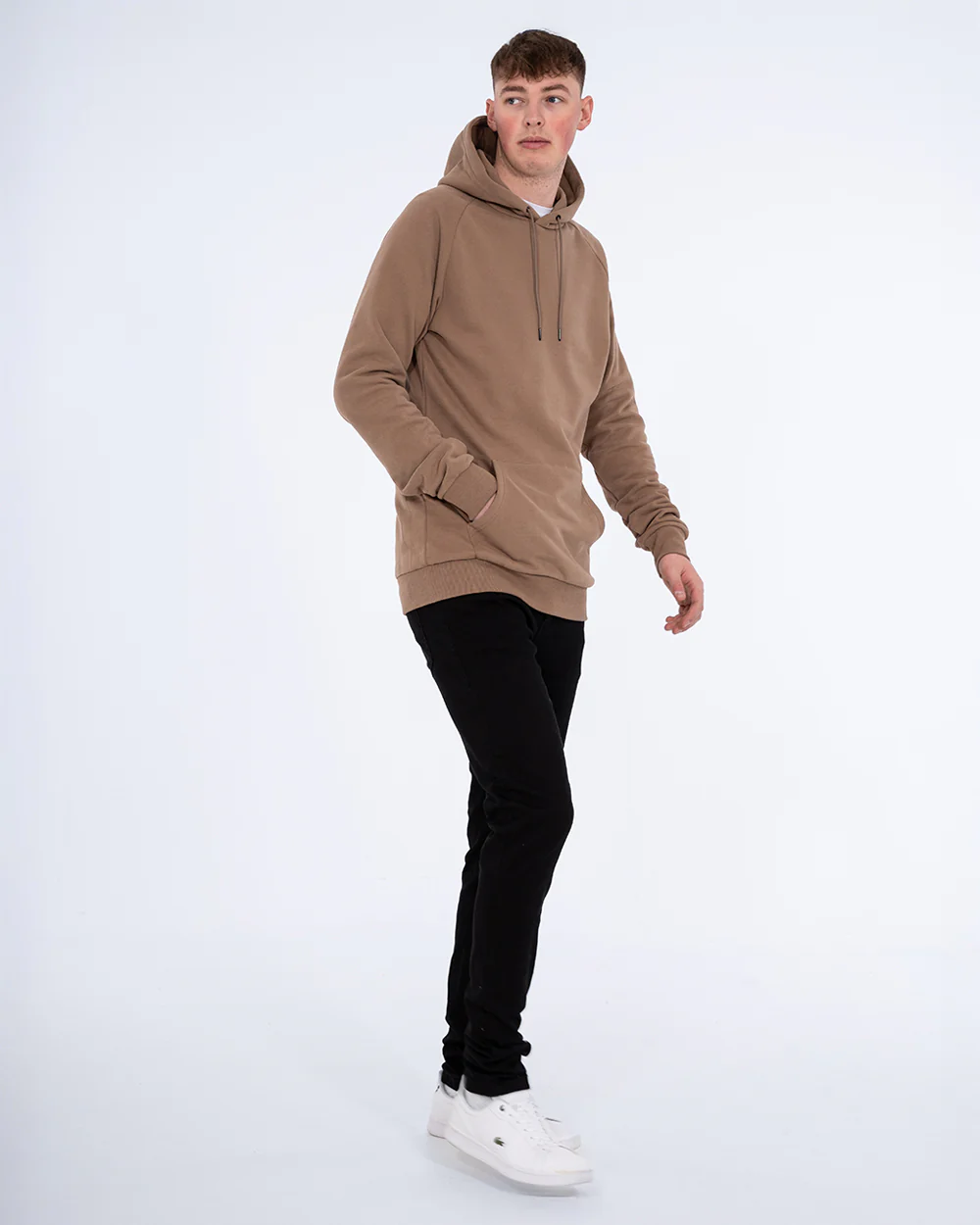 2t Pullover Tall Riley Hoodie (taupe) - Image 5