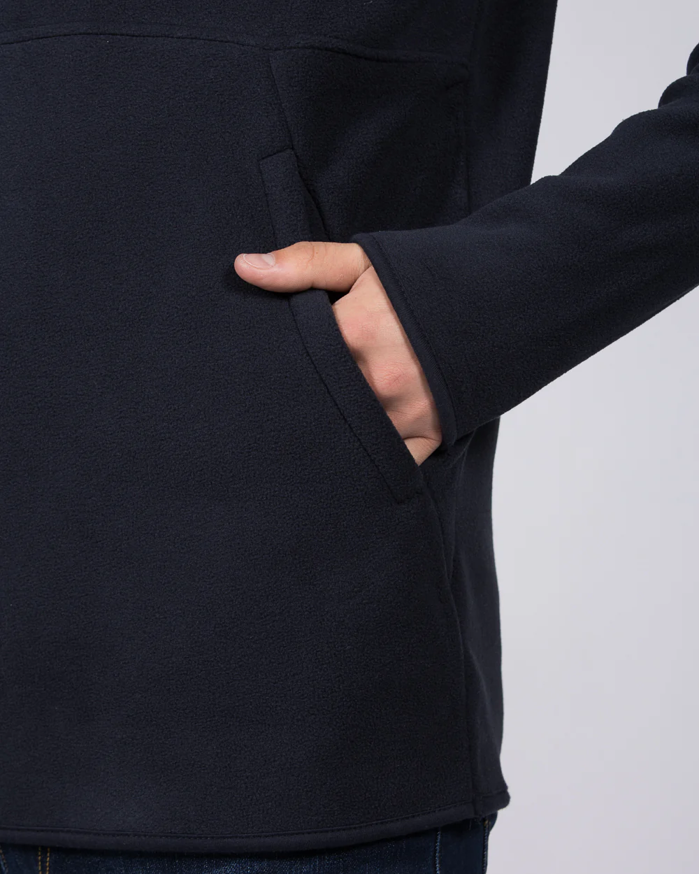 2t Quarter Zip Tall Fleece (navy) - Image 4