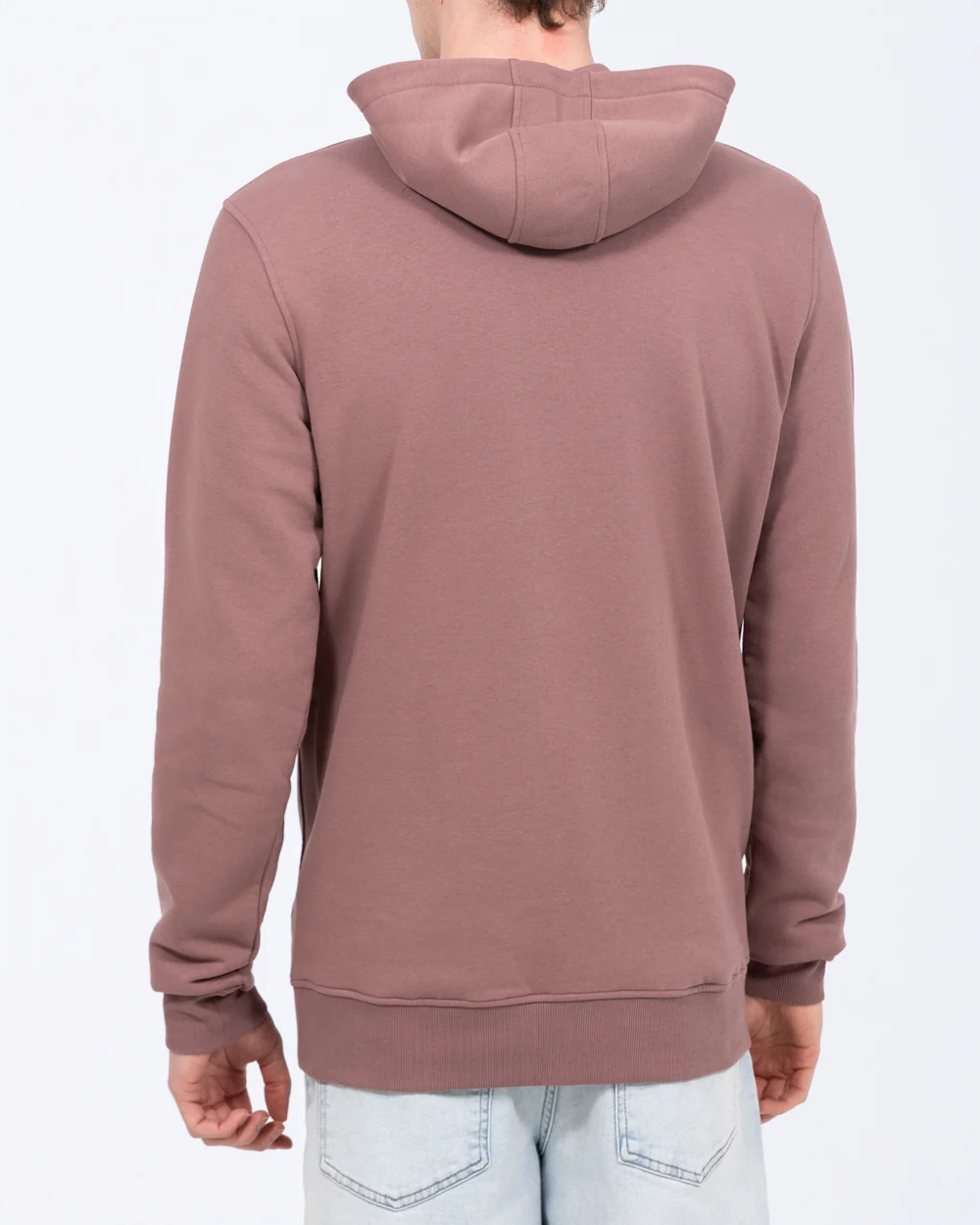 2t Reid Tall Hoodie (mauve embroidered) - Image 2