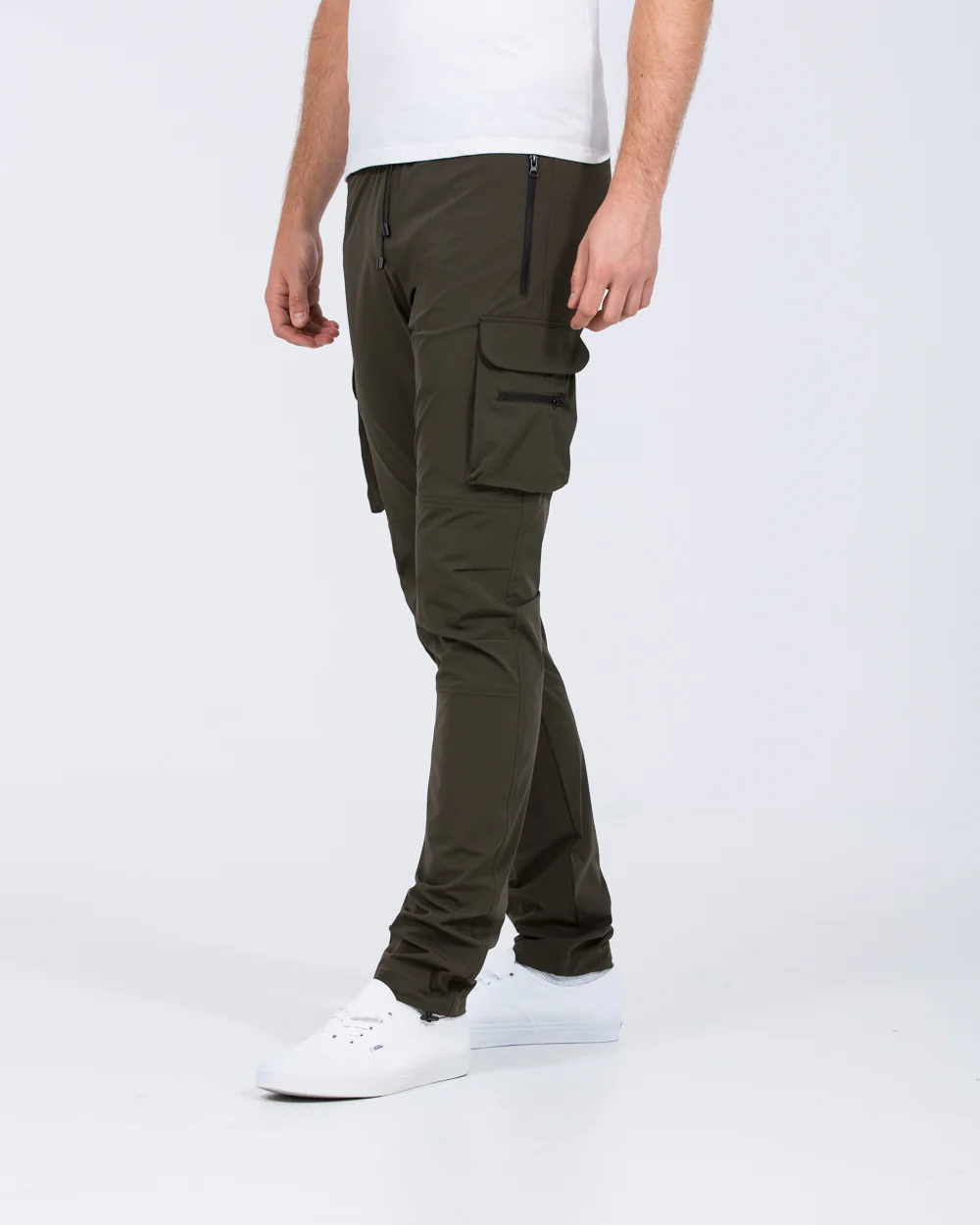 2t Roman Tall Utility Cargo Trousers (khaki) - Image 7