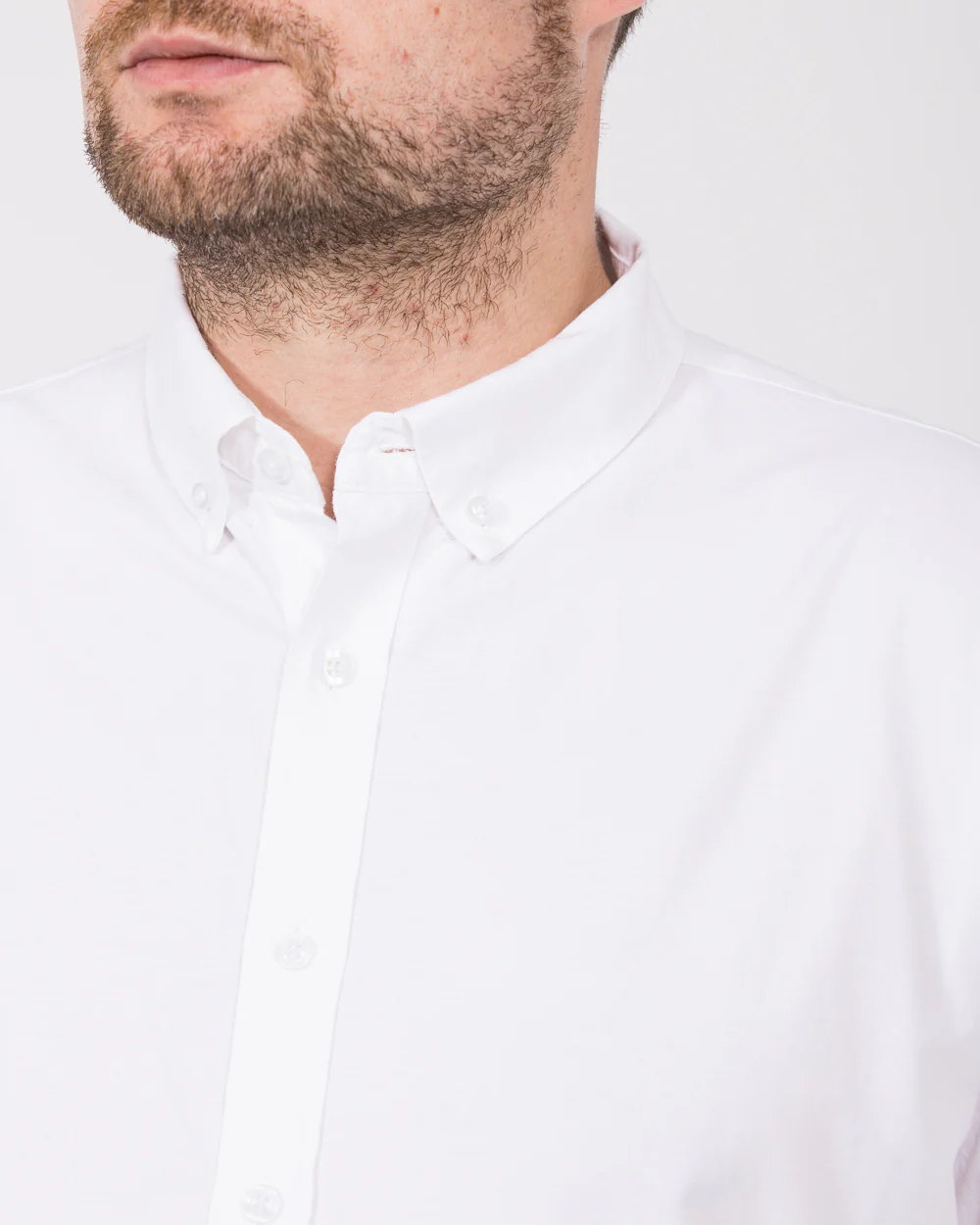 2t Russell Regular Fit Tall Oxford Shirt (white) - Image 3