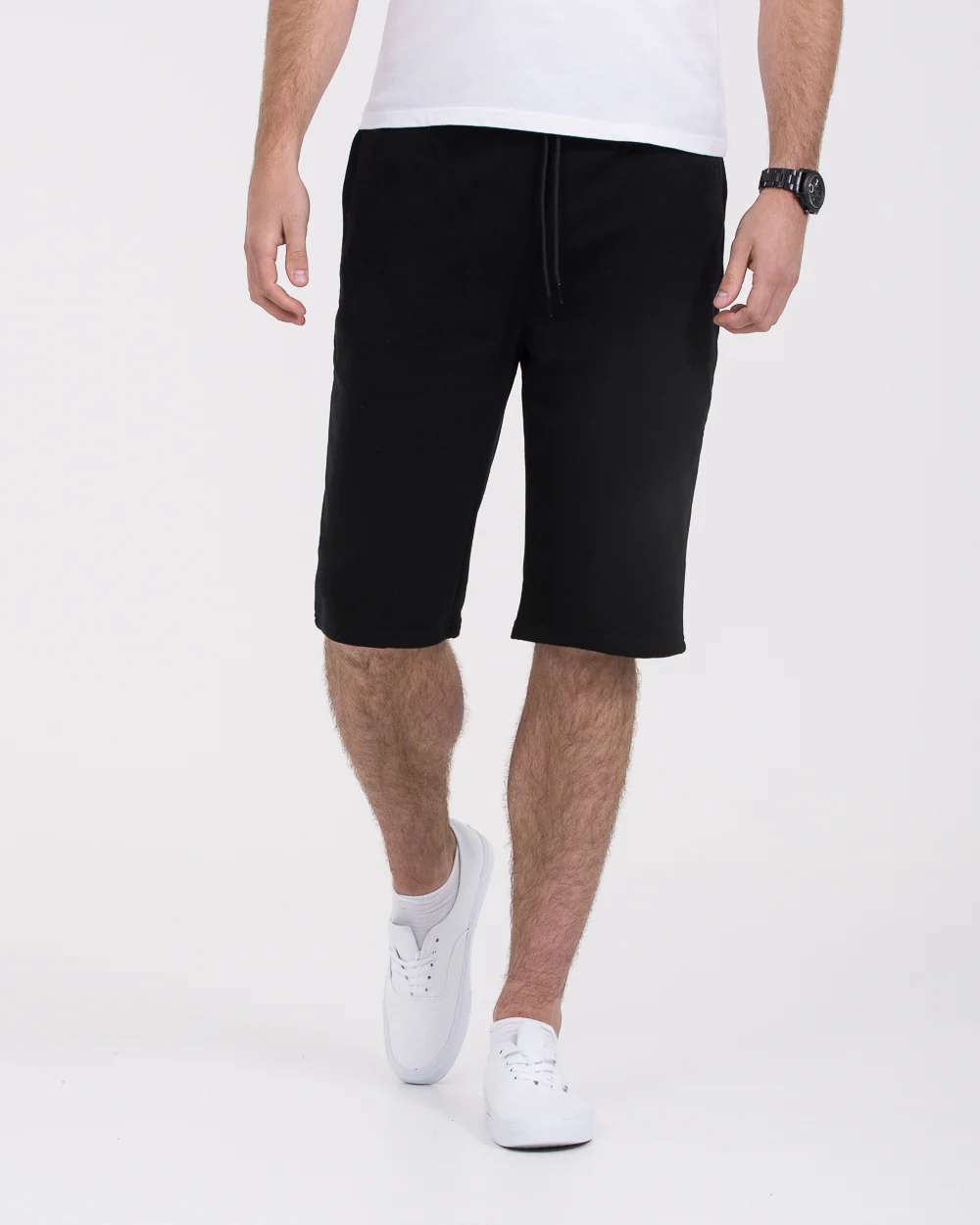 2t Ryan Tall Sweat Shorts (black) - Image 4