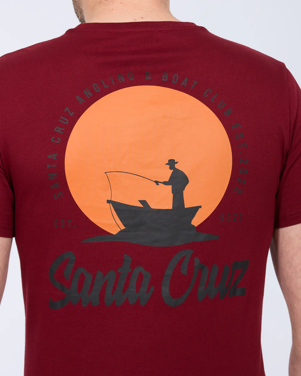 2t Santa Cruz Tall T-Shirt (burgundy) - Image 2