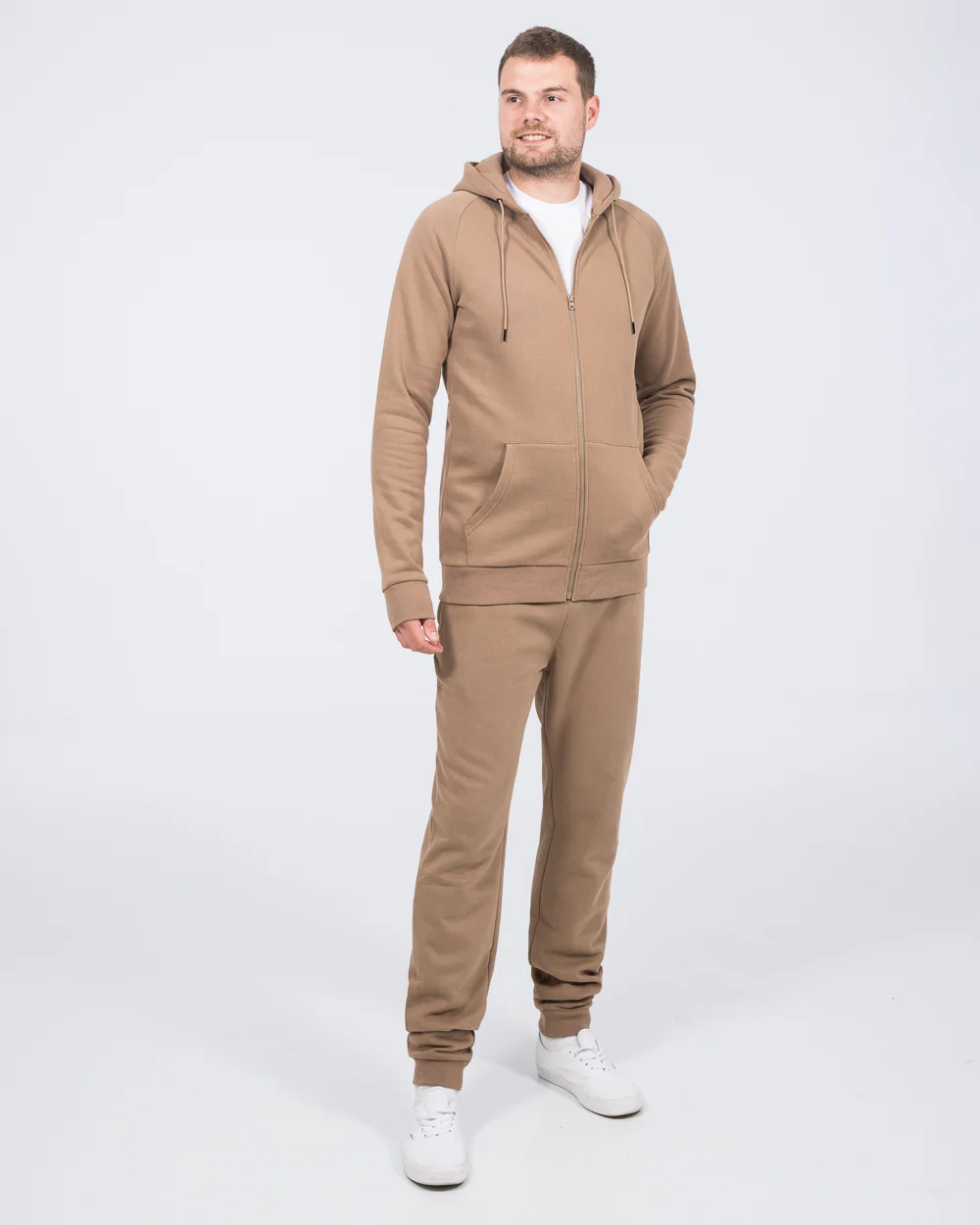 2t Shaun Regular Fit  Tall Joggers (taupe) - Image 6