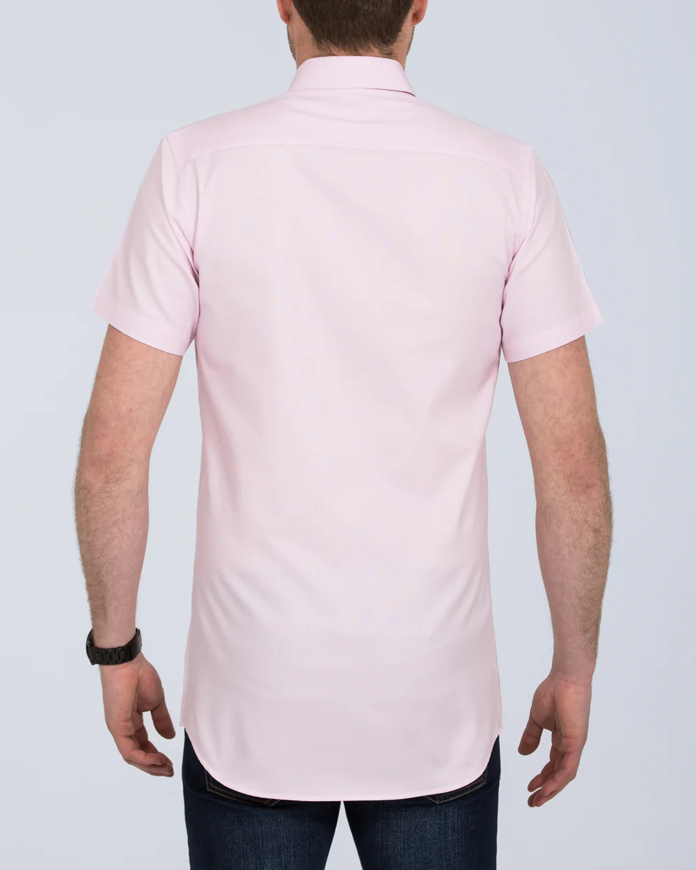 2t Short Sleeve Slim Fit Tall Shirt (pink) - Image 2