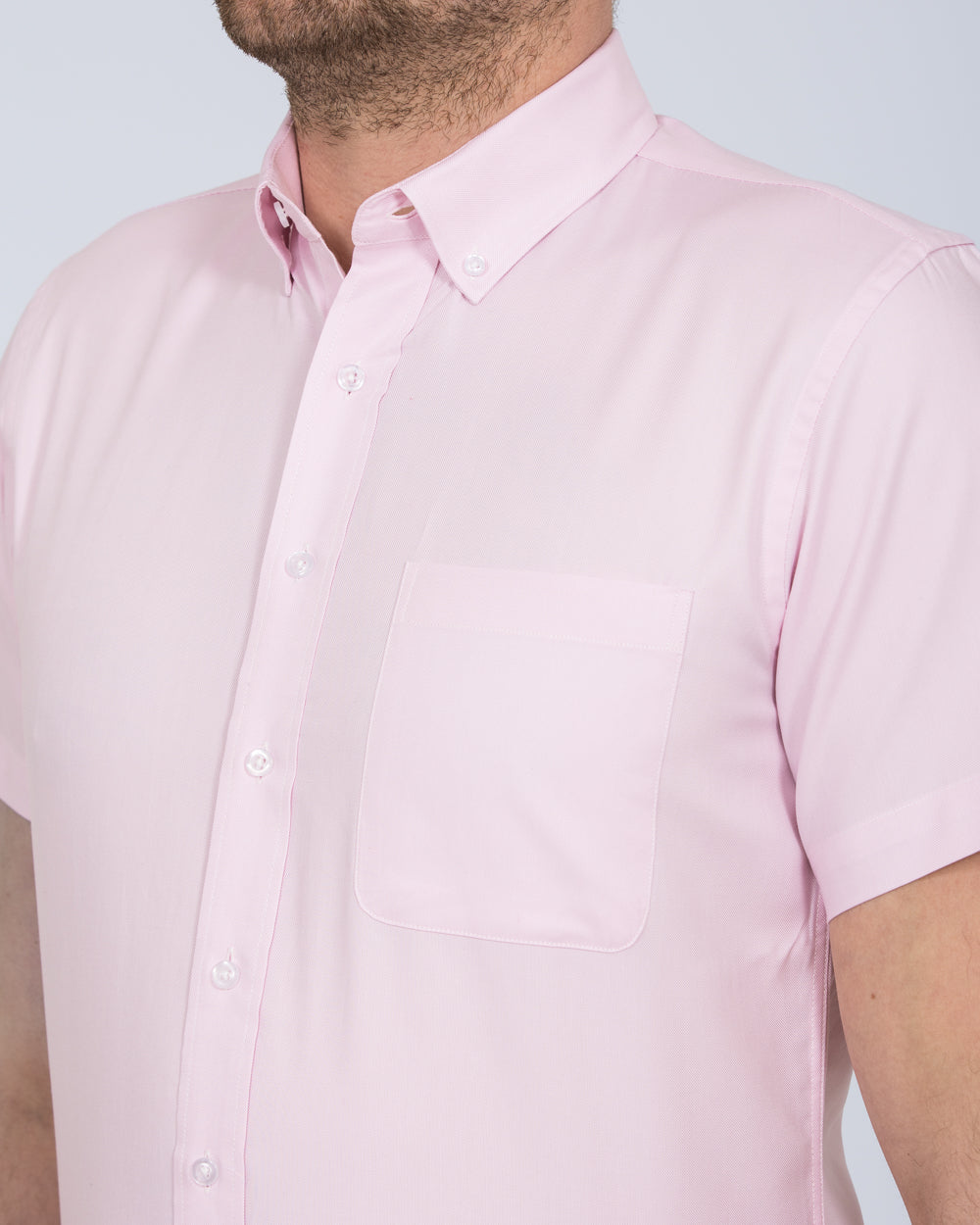 2t Short Sleeve Slim Fit Tall Shirt (pink) - Image 3