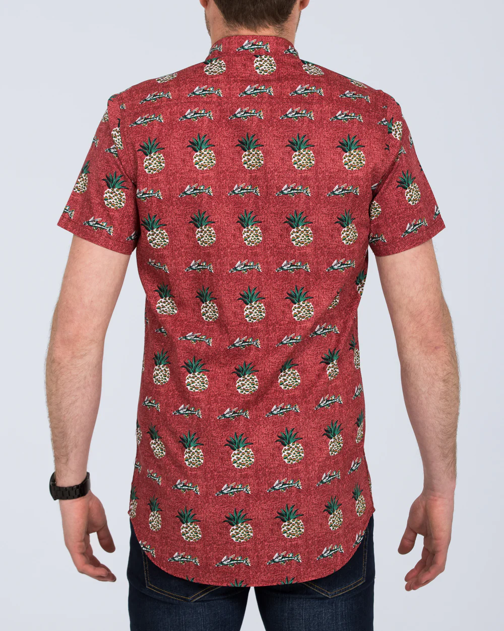 2t Short Sleeve Tall Printed Shirt (copper) - Image 2