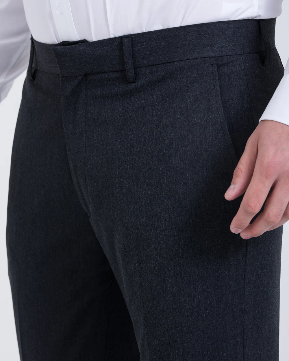 2t Skinny Fit Tall Trousers (charcoal) - Image 3
