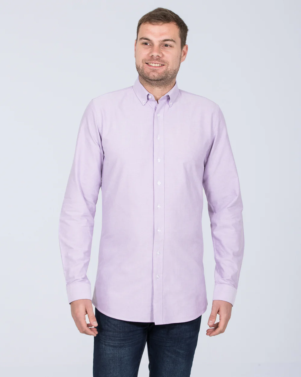 2t Slim Fit Long Sleeve Tall Shirt (lilac) - Image 3
