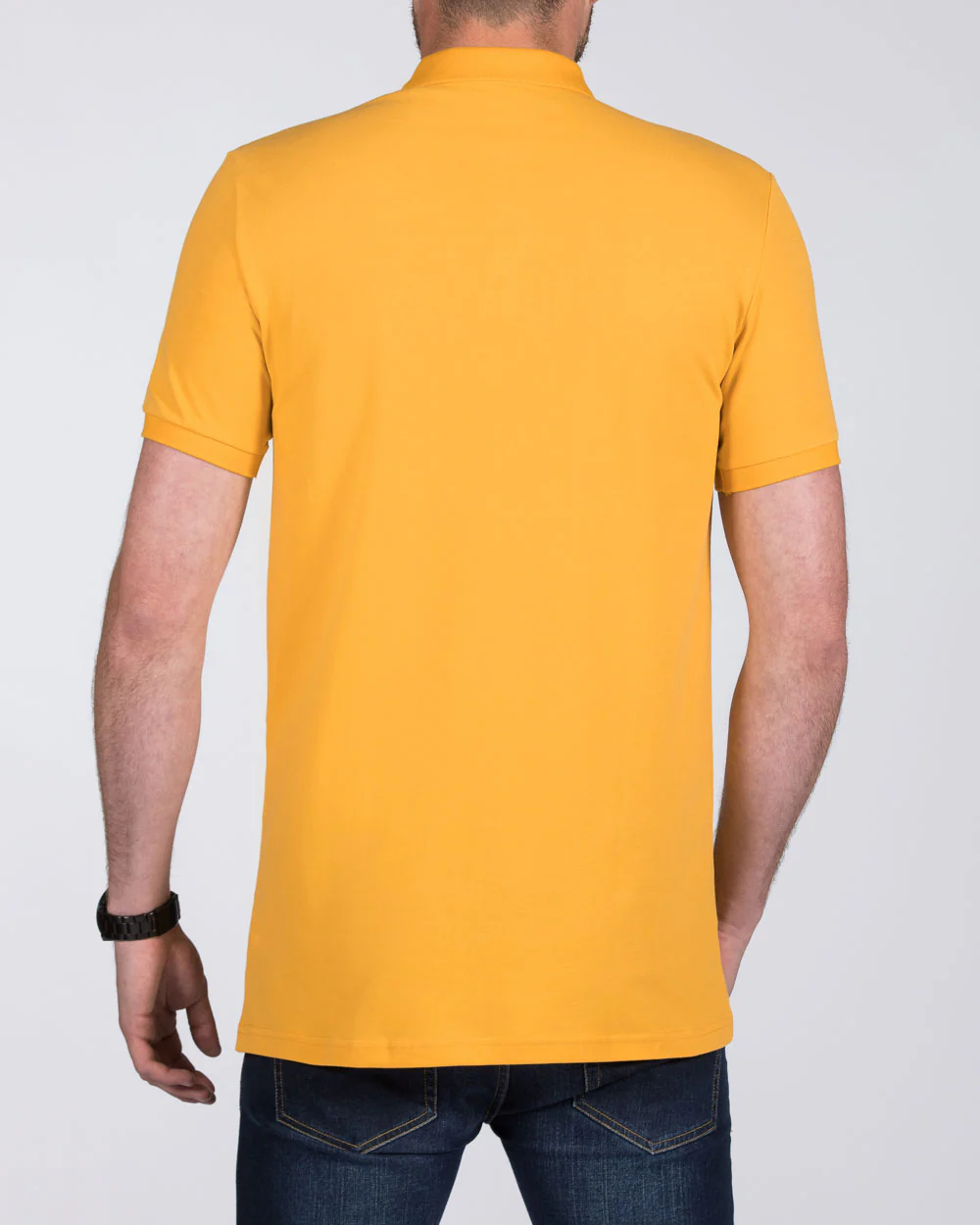 2t Slim Fit Tall Polo Shirt (mustard) - Image 2