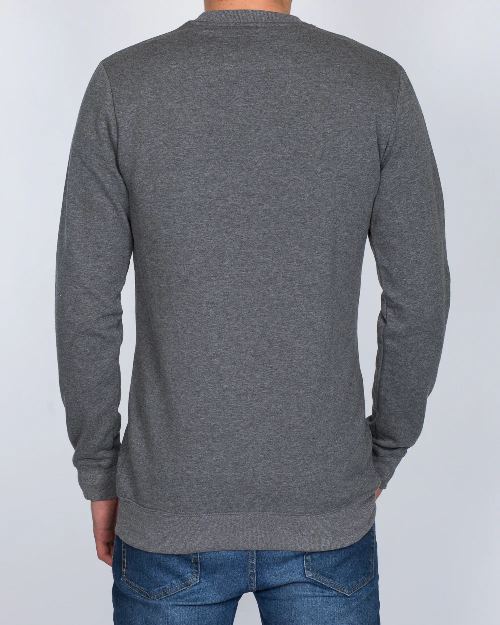 2t Slim Fit Tall Sweatshirt (charcoal) - Image 2