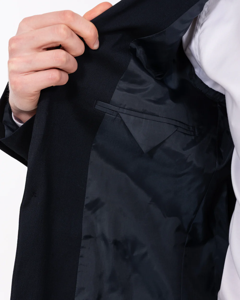 2t Tailored Fit Tall Suit Jacket (navy) - Image 4