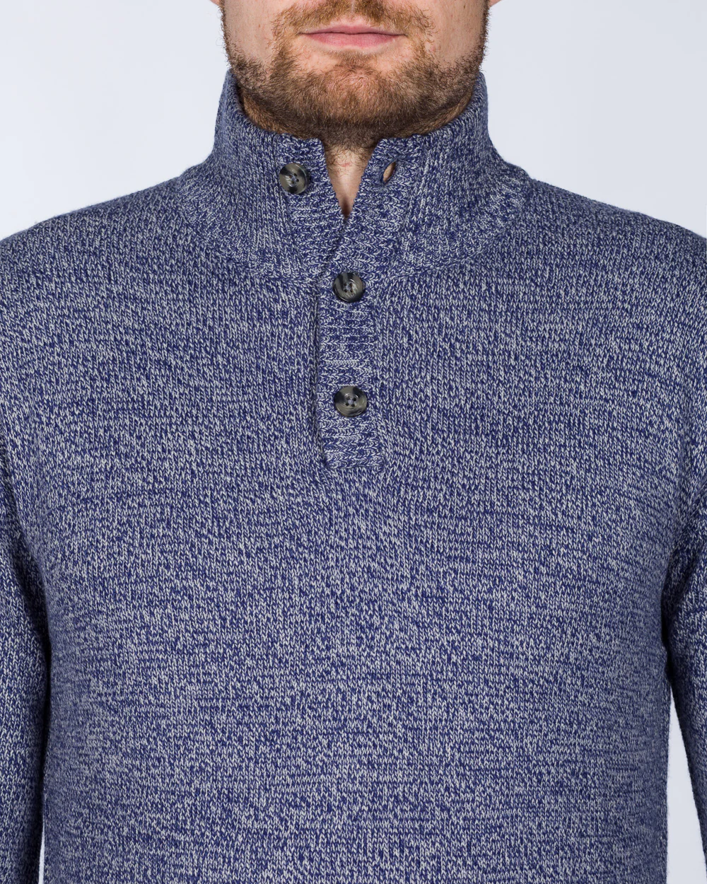 2t Tall 3 Button Jumper (navy) - Image 3