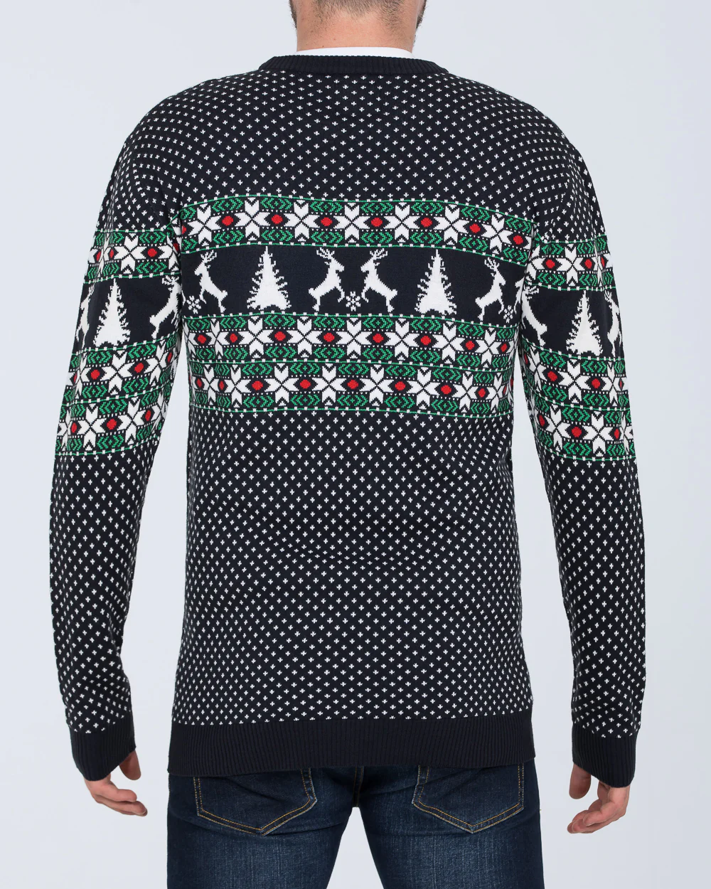 2t Tall Christmas Jumper (navy) - Image 2