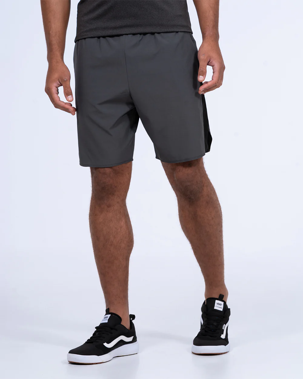 2t Tall Colour Block Training Shorts (charcoal) - Image 3