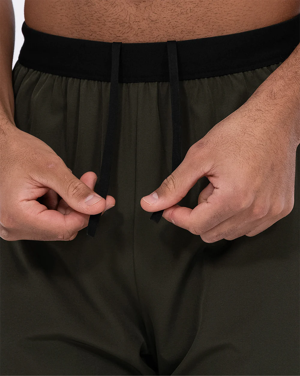 2t Tall Colour Block Training Shorts (khaki) - Image 4