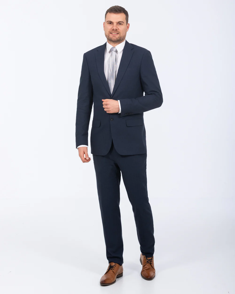 2t Tall Cotton Linen Suit Jacket (navy) - Image 8