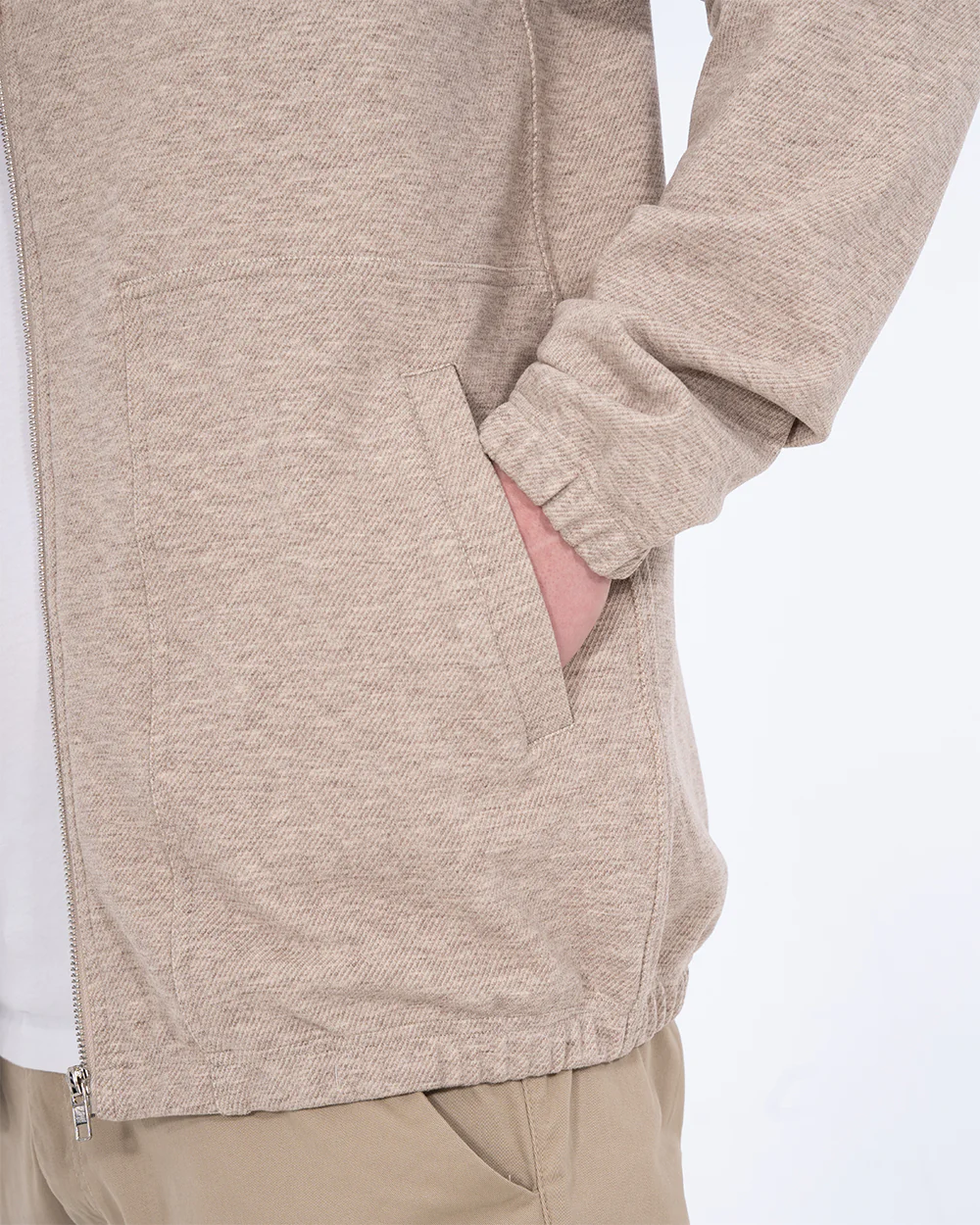 2t Tall Harrington Jacket (oatmeal) - Image 4