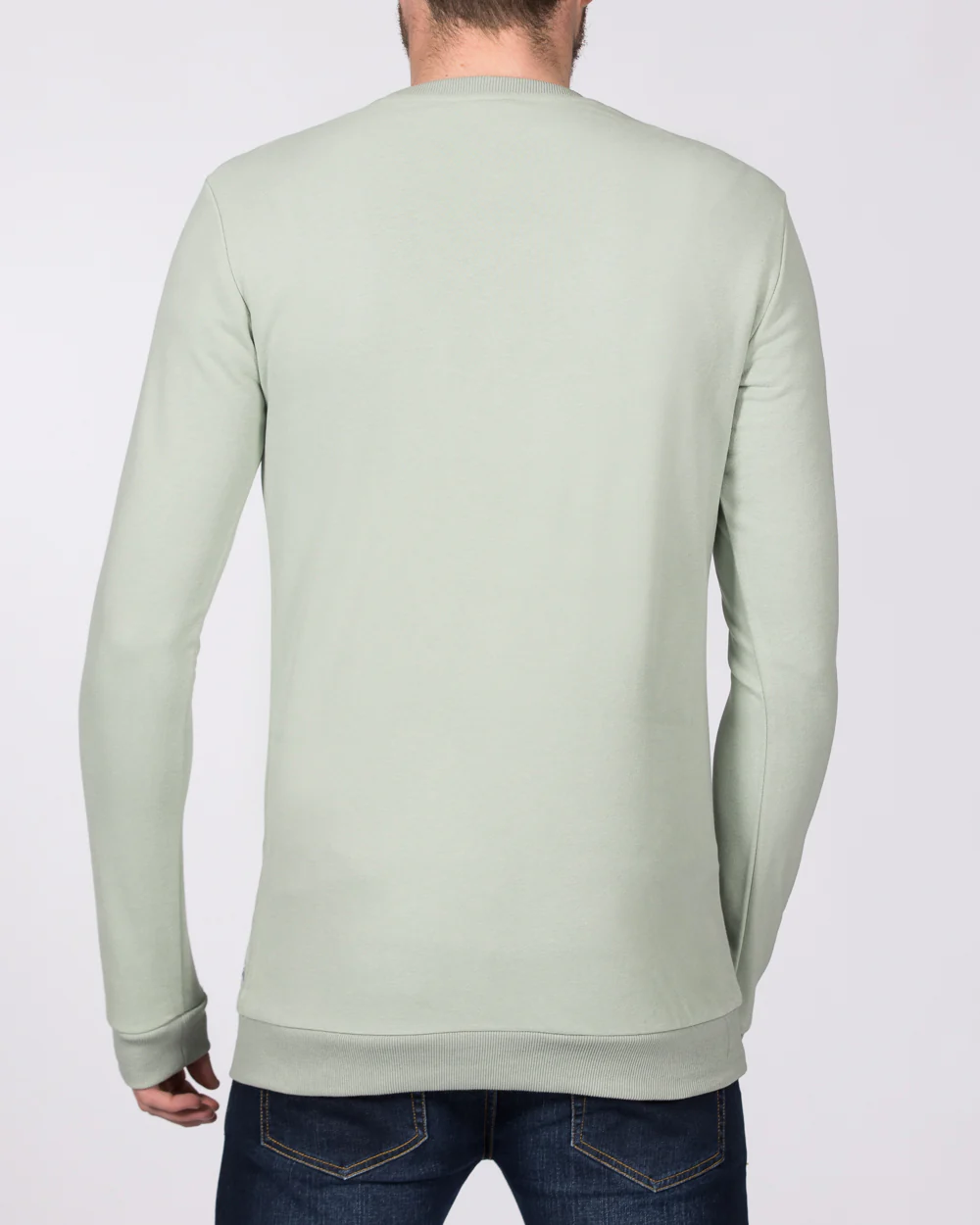 2t Tall Jakob Slim Fit Sweatshirt (light green) - Image 2