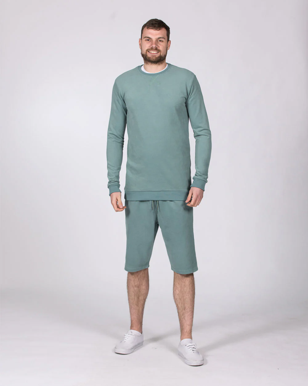 2t Tall Jakob Slim Fit Sweatshirt (sage) - Image 4