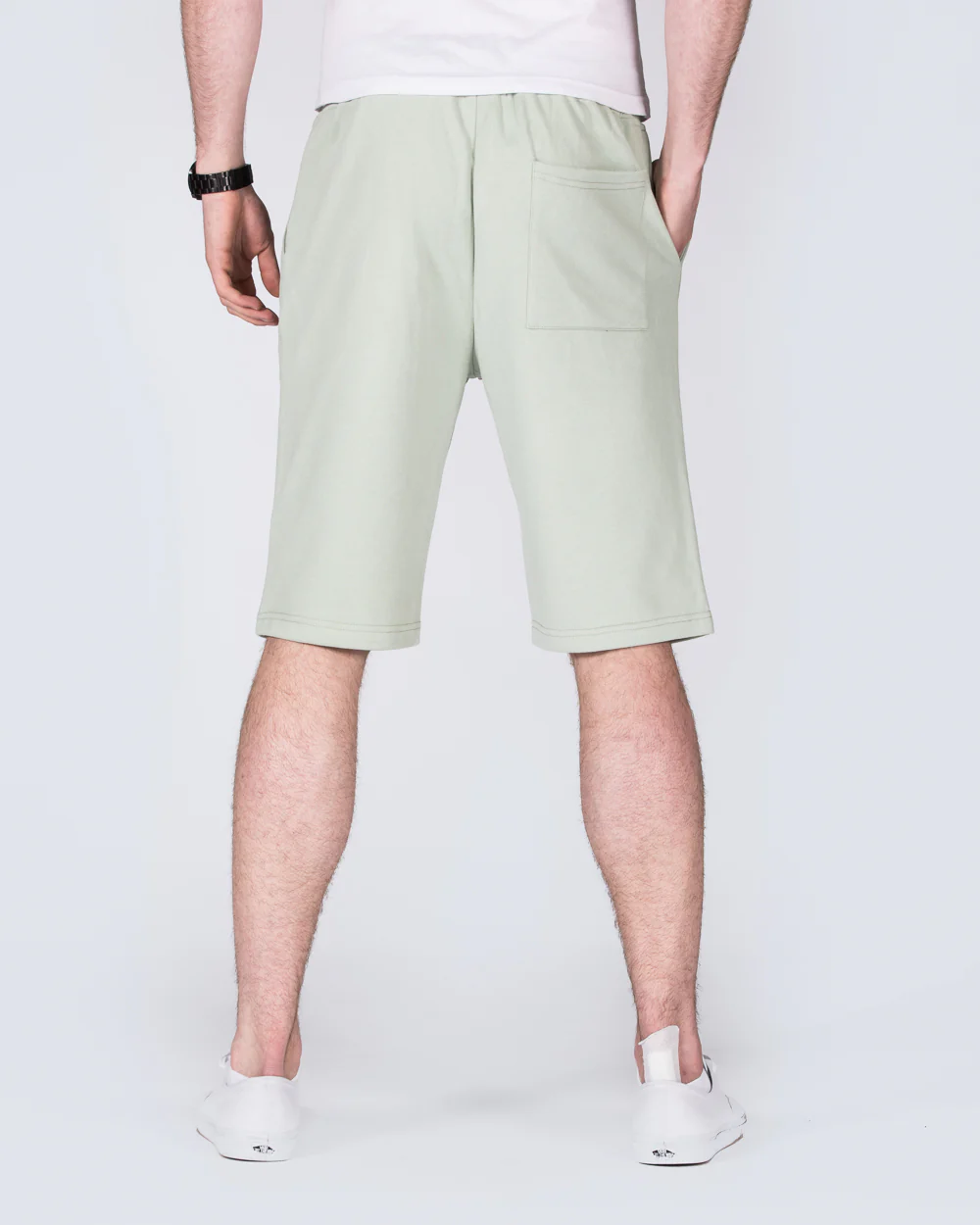 2t Tall Jakob Sweat Shorts (light green) - Image 2