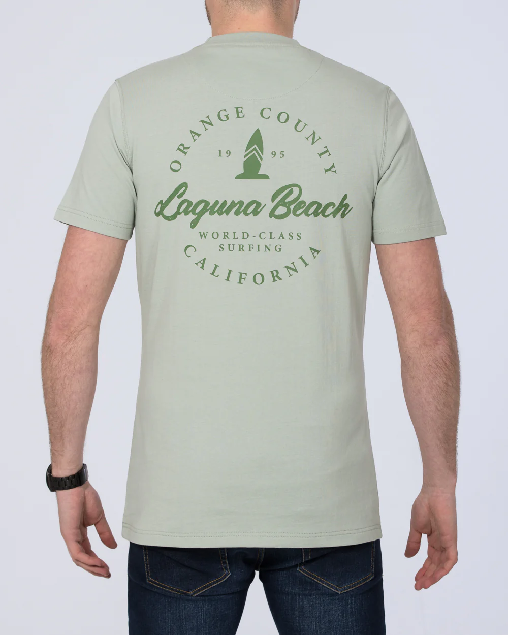 2t Tall Laguna T-Shirt (mid green) - Image 2