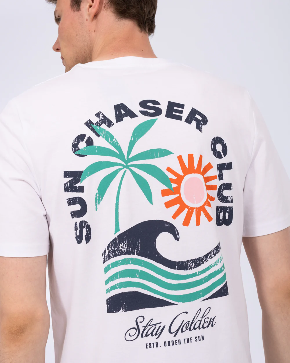 2t Tall Liam Regular Fit T-Shirt (white sun drifter) - Image 4