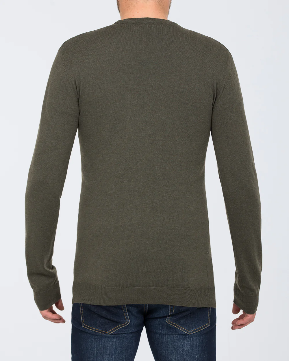 2t Tall Seawool Crew Neck Jumper (loden) - Image 2